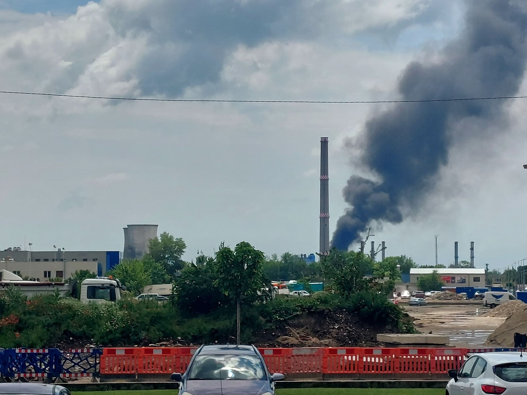 Incendiu Major la CET Vest: Al Doilea Focar în Mai Puțin de o Lună, Fumul Negru Vizibil de la Kilometri Distanță și Mesaj ...